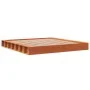 Solid wax brown pine wood bed frame 180x200 cm by , Beds and slatted bases - Ref: Foro24-3211841, Price: 185,25 €, Discount: %
