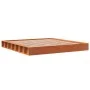 Solid wax brown pine wood bed frame 180x200 cm by , Beds and slatted bases - Ref: Foro24-3211841, Price: 185,25 €, Discount: %