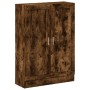 Armario libros madera de ingeniería roble humo 82,5x30,5x115 cm de , Librerías y estanterías - Ref: Foro24-833786, Precio: 76...