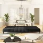 Black velvet 2-seater sofa bed by , Sofas - Ref: Foro24-375769, Price: 242,47 €, Discount: %