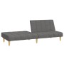 Sofá cama de 2 plazas tela gris claro de , Sofás - Ref: Foro24-375826, Precio: 235,41 €, Descuento: %
