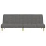 Sofá cama de 2 plazas tela gris claro de , Sofás - Ref: Foro24-375826, Precio: 255,58 €, Descuento: %