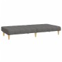 Sofá cama de 2 plazas tela gris claro de , Sofás - Ref: Foro24-375826, Precio: 235,41 €, Descuento: %