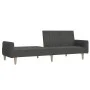 Sofá cama de 2 plazas tela gris oscuro de , Sofás - Ref: Foro24-375853, Precio: 268,81 €, Descuento: %