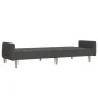 Sofá cama de 2 plazas tela gris oscuro de , Sofás - Ref: Foro24-375853, Precio: 268,81 €, Descuento: %
