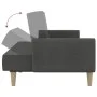 Sofá cama de 2 plazas tela gris oscuro de , Sofás - Ref: Foro24-375853, Precio: 268,81 €, Descuento: %