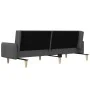 Sofá cama de 2 plazas tela gris oscuro de , Sofás - Ref: Foro24-375853, Precio: 268,81 €, Descuento: %