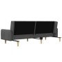 Sofá cama de 2 plazas tela gris oscuro de , Sofás - Ref: Foro24-375853, Precio: 273,54 €, Descuento: %