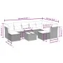 Set de sofás de jardín 10 pzas cojines ratán sintético negro de , Conjuntos de jardín - Ref: Foro24-3218576, Precio: 544,90 €...