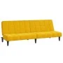 Sofá cama de 2 plazas terciopelo amarillo de , Sofás - Ref: Foro24-375845, Precio: 235,35 €, Descuento: %