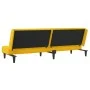 Sofá cama de 2 plazas terciopelo amarillo de , Sofás - Ref: Foro24-375845, Precio: 235,35 €, Descuento: %