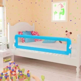 Barandilla de seguridad cama de niño 2 uds azul 150x42 cm de vidaXL, Barandillas de seguridad - Ref: Foro24-276088, Precio: 5...