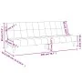 Sofá cama de 2 plazas terciopelo amarillo de , Sofás - Ref: Foro24-375845, Precio: 235,35 €, Descuento: %