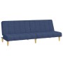 Sofá cama de 2 plazas tela azul de , Sofás - Ref: Foro24-375830, Precio: 247,11 €, Descuento: %