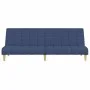 Sofá cama de 2 plazas tela azul de , Sofás - Ref: Foro24-375830, Precio: 242,85 €, Descuento: %