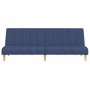 Sofá cama de 2 plazas tela azul de , Sofás - Ref: Foro24-375830, Precio: 247,11 €, Descuento: %