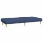 Sofá cama de 2 plazas tela azul de , Sofás - Ref: Foro24-375830, Precio: 242,85 €, Descuento: %