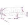 Sofá cama de 2 plazas tela azul de , Sofás - Ref: Foro24-375830, Precio: 242,85 €, Descuento: %