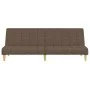 Two-seater sofa bed in gray taupe fabric by , Sofas - Ref: Foro24-375832, Price: 233,72 €, Discount: %