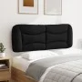 Padded black fabric headboard 140 cm by , Headboards and footboards - Ref: Foro24-374578, Price: 76,99 €, Discount: %