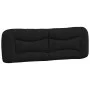 Cabecero de cama acolchado tela negro 160 cm de , Cabeceros y pies de cama - Ref: Foro24-374590, Precio: 86,12 €, Descuento: %