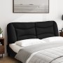 Cabecero de cama acolchado tela negro 160 cm de , Cabeceros y pies de cama - Ref: Foro24-374590, Precio: 87,42 €, Descuento: %