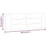 Cabecero de cama acolchado tela negro 160 cm de , Cabeceros y pies de cama - Ref: Foro24-374590, Precio: 86,12 €, Descuento: %