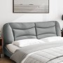 Cabecero de cama acolchado tela gris claro 180 cm de , Cabeceros y pies de cama - Ref: Foro24-374600, Precio: 68,98 €, Descue...