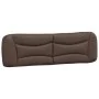 Cabecero de cama acolchado cuero sintético marrón 180 cm de , Cabeceros y pies de cama - Ref: Foro24-374609, Precio: 81,95 €,...