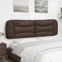 Cabecero de cama acolchado cuero sintético marrón 180 cm de , Cabeceros y pies de cama - Ref: Foro24-374609, Precio: 81,95 €,...