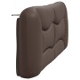 Cabecero de cama acolchado cuero sintético marrón 180 cm de , Cabeceros y pies de cama - Ref: Foro24-374609, Precio: 83,05 €,...