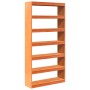 Estantería/divisor espacios madera maciza pino 100x30x199,5 cm de , Librerías y estanterías - Ref: Foro24-844136, Precio: 188...