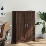 Armario de madera de ingeniería roble oscuro 82,5x30,5x115 cm de , Librerías y estanterías - Ref: Foro24-833788, Precio: 74,6...