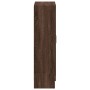 Armario de madera de ingeniería roble oscuro 82,5x30,5x115 cm de , Librerías y estanterías - Ref: Foro24-833788, Precio: 74,6...