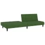 Dunkelgrünes 2-Sitzer-Schlafsofa aus Samt von , Sofas - Ref: Foro24-375765, Preis: 242,86 €, Rabatt: %