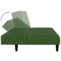 Sofá cama de 2 plazas terciopelo verde oscuro de , Sofás - Ref: Foro24-375765, Precio: 229,10 €, Descuento: %