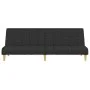 Sofá cama de 2 plazas tela negro de , Sofás - Ref: Foro24-375828, Precio: 241,66 €, Descuento: %