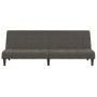 Sofá cama de 2 plazas terciopelo gris oscuro de , Sofás - Ref: Foro24-375842, Precio: 246,91 €, Descuento: %