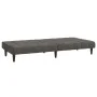 Sofá cama de 2 plazas terciopelo gris oscuro de , Sofás - Ref: Foro24-375842, Precio: 241,02 €, Descuento: %