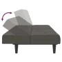 Sofá cama de 2 plazas terciopelo gris oscuro de , Sofás - Ref: Foro24-375842, Precio: 241,02 €, Descuento: %