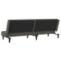 Sofá cama de 2 plazas terciopelo gris oscuro de , Sofás - Ref: Foro24-375842, Precio: 246,91 €, Descuento: %