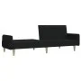 2 seater black fabric sofa bed by , Sofas - Ref: Foro24-375854, Price: 256,59 €, Discount: %