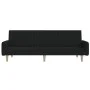 2 seater black fabric sofa bed by , Sofas - Ref: Foro24-375854, Price: 256,59 €, Discount: %