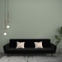 Sofá cama de 2 plazas terciopelo negro de , Sofás - Ref: Foro24-375863, Precio: 267,59 €, Descuento: %