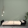 Sofá cama de 2 plazas terciopelo negro de , Sofás - Ref: Foro24-375863, Precio: 267,59 €, Descuento: %