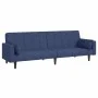 2-seater sofa bed with two blue fabric pillows by , Sofas - Ref: Foro24-375837, Price: 303,87 €, Discount: %