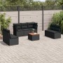 Set de sofás de jardín 8 piezas y cojines ratán sintético negro de , Conjuntos de jardín - Ref: Foro24-3223563, Precio: 460,6...
