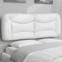 Cabecero de cama acolchado cuero sintético blanco 120 cm de , Cabeceros y pies de cama - Ref: Foro24-374569, Precio: 75,92 €,...