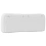 Cabecero de cama acolchado cuero sintético blanco 120 cm de , Cabeceros y pies de cama - Ref: Foro24-374569, Precio: 75,92 €,...