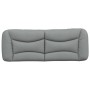 Cabecero de cama acolchado tela gris claro 140 cm de , Cabeceros y pies de cama - Ref: Foro24-374576, Precio: 61,86 €, Descue...